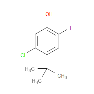 4-(tert-butyl)-5-chloro-2-iodophenol