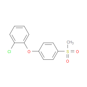 1-chloro-2-(4-(methylsulfonyl)phenoxy)benzene