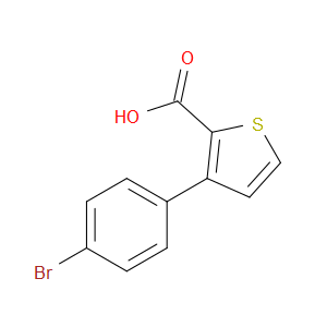 3-(4-bromophenyl)thiophene-2-carboxylic acid