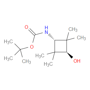tert-butyl ((1r,3r)-3-hydroxy-2,2,4,4-tetramethylcyclobutyl)carbamate