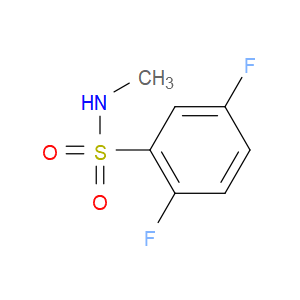 2,5-difluoro-N-methylbenzenesulfonamide