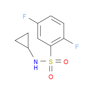 N-cyclopropyl-2,5-difluorobenzenesulfonamide