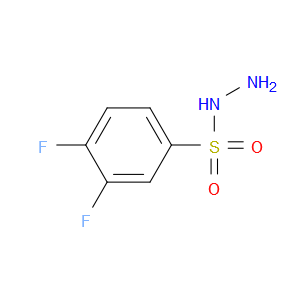 3,4-Difluorobenzenesulfonic acid hydrazide