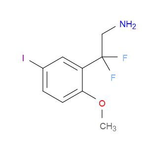 β,β-Difluoro-5-iodo-2-methoxybenzeneethanamine