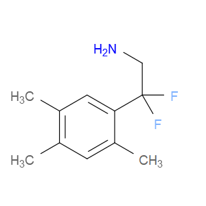 β,β-Difluoro-2,4,5-trimethylbenzeneethanamine
