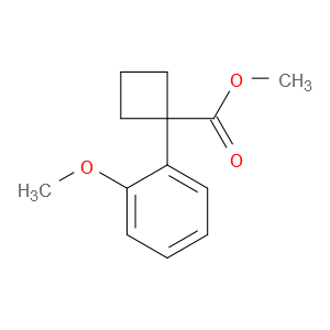 Methyl 1-(2-methoxyphenyl)cyclobutanecarboxylate