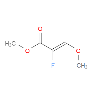 Methyl (2Z)-2-fluoro-3-methoxy-2-propenoate