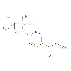 methyl 6-((tert-butyldimethylsilyl)oxy)nicotinate
