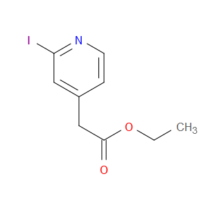 ethyl 2-(2-iodopyridin-4-yl)acetate
