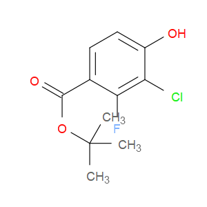 tert-butyl 3-chloro-2-fluoro-4-hydroxybenzoate