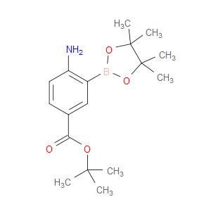 tert-butyl 4-amino-3-(4,4,5,5-tetramethyl-1,3,2-dioxaborolan-2-yl)benzoate