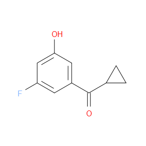 cyclopropyl(3-fluoro-5-hydroxyphenyl)methanone