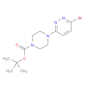 tert-butyl 4-(6-bromopyridazin-3-yl)piperazine-1-carboxylate