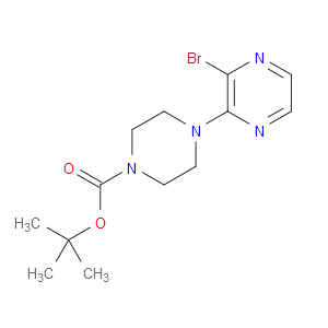 tert-butyl 4-(3-bromopyrazin-2-yl)piperazine-1-carboxylate