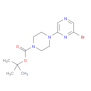 tert-butyl 4-(6-bromopyrazin-2-yl)piperazine-1-carboxylate