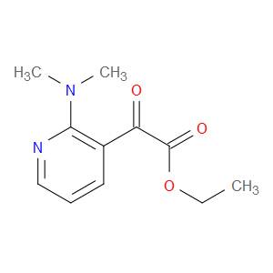 ethyl 2-(2-(dimethylamino)pyridin-3-yl)-2-oxoacetate