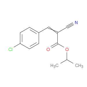 1-Methylethyl 3-(4-chlorophenyl)-2-cyano-2-propenoate