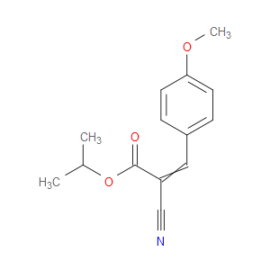 1-Methylethyl 2-cyano-3-(4-methoxyphenyl)-2-propenoate