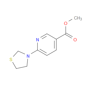 methyl 6-(thiazolidin-3-yl)nicotinate