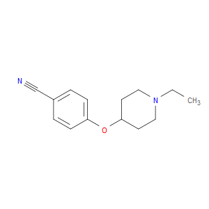 4-((1-ethylpiperidin-4-yl)oxy)benzonitrile