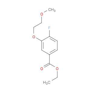 Ethyl 4-fluoro-3-(2-methoxyethoxy)benzoate