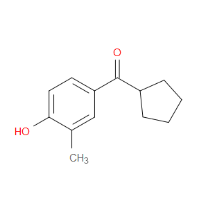 Cyclopentyl(4-hydroxy-3-methylphenyl)methanone