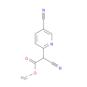 Methyl α,5-dicyano-2-pyridineacetate