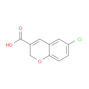 6-Chloro-2H-1-benzopyran-3-carboxylic acid