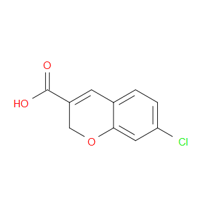 7-Chloro-2H-1-benzopyran-3-carboxylic acid