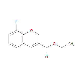 Ethyl 8-fluoro-2H-1-benzopyran-3-carboxylate