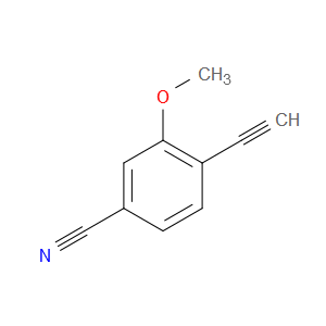 4-ethynyl-3-methoxybenzonitrile
