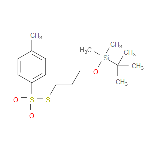 S-(3-((tert-butyldimethylsilyl)oxy)propyl) 4-methylbenzenesulfonothioate
