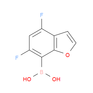 B-(4,6-Difluoro-7-benzofuranyl)boronic acid
