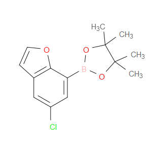 Benzofuran, 5-chloro-7-(4,4,5,5-tetramethyl-1,3,2-dioxaborolan-2-yl)-
