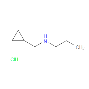 Cyclopropanemethanamine, N-propyl-, hydrochloride (1:1)