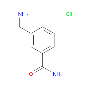Benzamide, 3-(aminomethyl)-, hydrochloride (1:1)