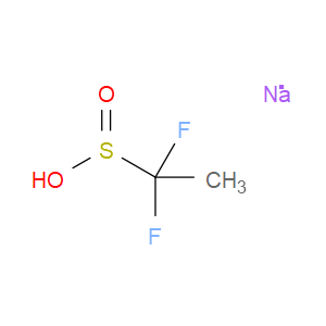 Ethanesulfinic acid, 1,1-difluoro-, sodium salt (1:1)