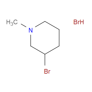 Piperidine, 3-bromo-1-methyl-, hydrobromide (1:1)