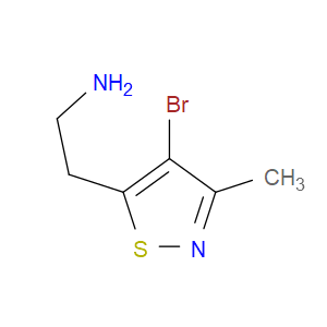 4-Bromo-3-methyl-5-isothiazoleethanamine