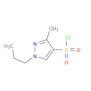 3-Methyl-1-propyl-1H-pyrazole-4-sulfonyl chloride