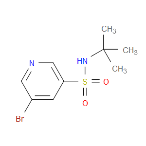 5-bromo-N-(tert-butyl)pyridine-3-sulfonamide