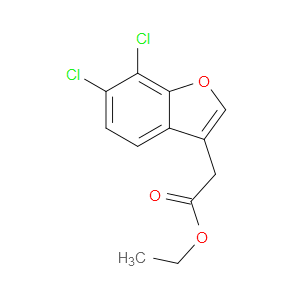 Ethyl 6,7-dichloro-3-benzofuranacetate