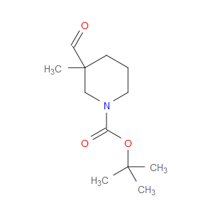 1,1-Dimethylethyl 3-formyl-3-methyl-1-piperidinecarboxylate