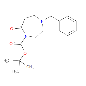 tert-butyl 4-benzyl-7-oxo-1,4-diazepane-1-carboxylate