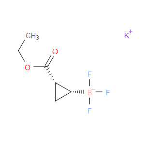 potassium ((1R,2S)-2-(ethoxycarbonyl)cyclopropyl)trifluoroborate