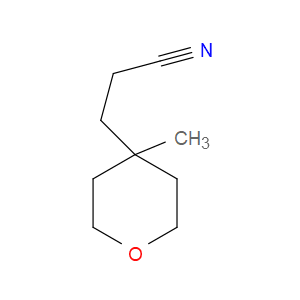 Tetrahydro-4-methyl-2H-pyran-4-propanenitrile