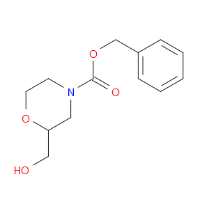 Phenylmethyl 2-(hydroxymethyl)-4-morpholinecarboxylate