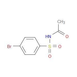 N-((4-bromophenyl)sulfonyl)acetamide