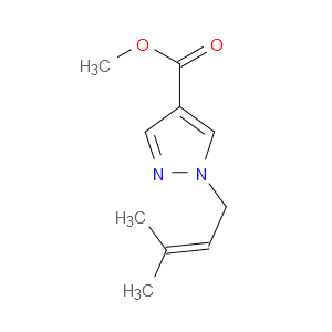methyl 1-(3-methylbut-2-en-1-yl)-1H-pyrazole-4-carboxylate