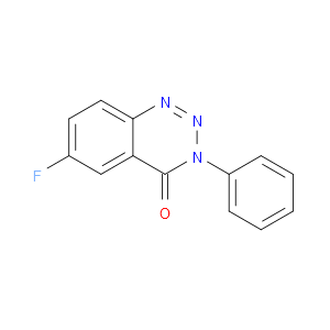 6-Fluoro-3-phenyl-1,2,3-benzotriazin-4(3H)-one